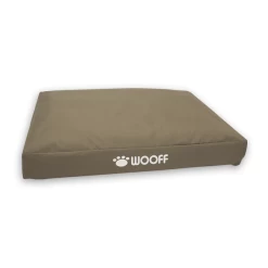 Wooff Matras Korrelkussen Taupe - Hondenmatras - 75x55x15 Cm