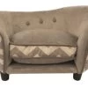 Enchanted Hondenmand Sofa Chevron Grijs 68x41x38 Cm