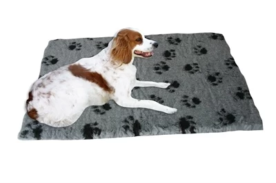 Vetbed Print Grijs 50x75 Cm